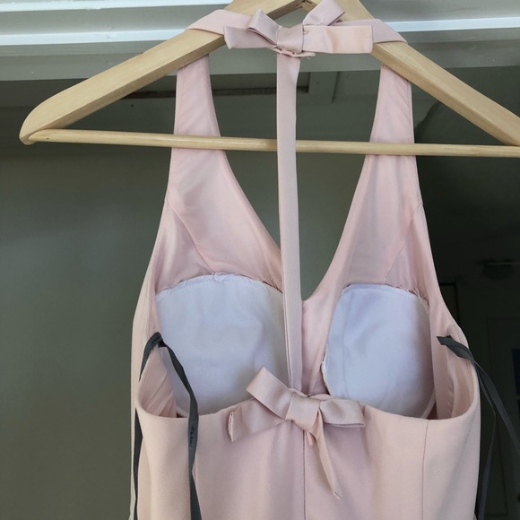 Blush Pink Vera Wang Bridesmaid Dress - Picture 6 of 10